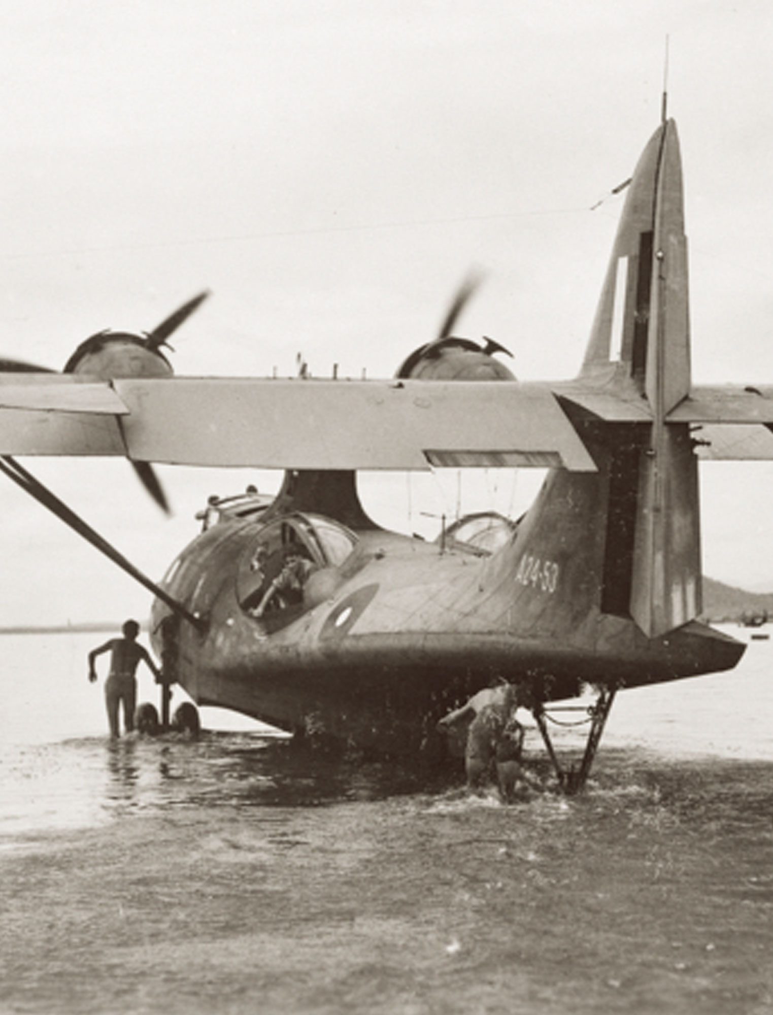 PBY CATALINA FLYING BOAT EA48-5-24 4 x TANK FUEL INDICATOR